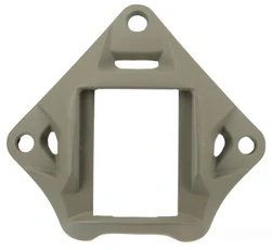 Lancer Tactical Aluminum Airsoft Helmet NVG Shroud, Foliage Green