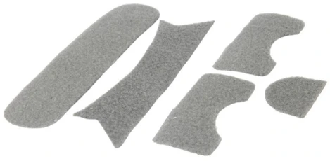 Lancer Tactical Helmet Hook and Loop Sticker Set, Foliage Green
