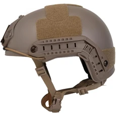 Lancer Tactical Airsoft Ballistic MH Type Helmet, Tan