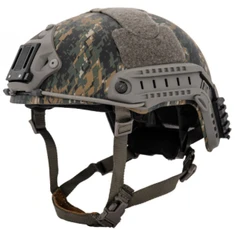 Lancer Tactical Ballistic MH Type Tactical Helmet, Digital Woodland