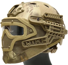 G-Force G4 System Nylon BUMP Helmet Mask w/ Goggles, HLD