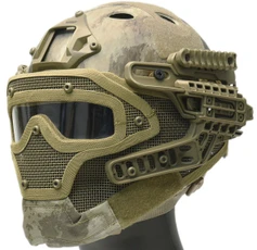 WoSport G4 System Nylon BUMP Helmet Mask w/ Goggles, ATFG
