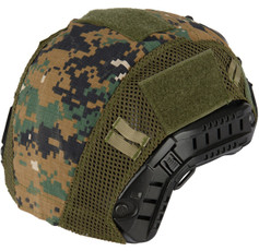 G-Force 1000D Nylon Polyester Bump Helmet Cover, Woodland Digital
