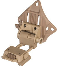 Lancer Tactical L4G19 CNC Aluminum Range NVG Mount, Dark Earth