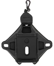 Lancer Tactical L4 Airsoft Helmet Shroud w/ Lanyard, Black