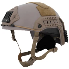 Lancer Tactical Airsoft Maritime Tactical Helmet Simple, Tan