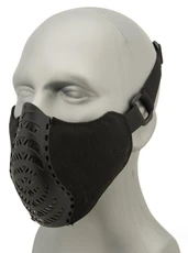 G-Force Ventilated Discreet Half Face Mask, Black