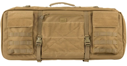 Lancer Tactical 1000D Nylon 3-Way Carry 29" Double Rifle Gun Bag, Khaki 