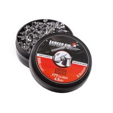 Lancer Tactical .177 Cal 5.5 Grain Lead Alloy Pointed Pellets, 500ct