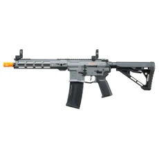 Lancer Tactical Gen 4 Predator 10" SBR AEG Airsoft Rifle w/ Nebula II ETU, Grey