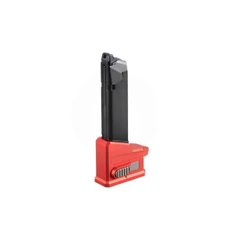 Lancer Tactical HPA AEG M4 Magazine Adaptor for AAP01 Pistols, Red