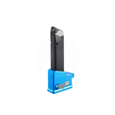 Lancer Tactical HPA AEG M4 Magazine Adaptor for AAP01 Pistols, Blue