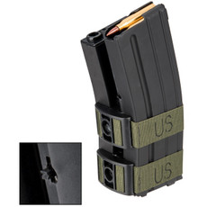 Sentinel Gears 800Rd Metal and Polymer Electric Auto-Winding Dual Magazine for M4 and M16 AEGs, Black