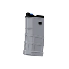 Vorsk Airsoft VMAR Series MWS VP 25Rd Gas Magazine, for MWS Gas Blowback Rifles, Grey