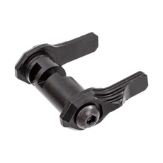 Atlas Custom Works CNC Steel Scalloped Ambidextrous Selector for Tokyo Marui MWS GBBR Airsoft Rifles, Black