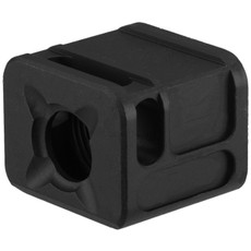 Atlas Custom Works Airsoft X-OUT "M" Compensator for G Series GBB Pistols [CCW], Black