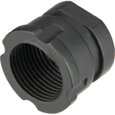 JG Full Metal Flash Hider for AK Series AEGs, Black