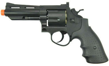 HFC HG-132 4 Barrel Gas Revolver, Black