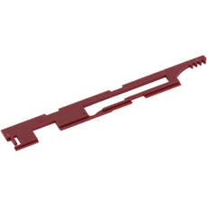 Lancer Tactical Airsoft Version 2 AEG Selector Plate, Red