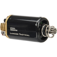 Lancer Tactical Short Type Super High Torque AEG Motor Version 3 [35,000 RPM], Black/Gold