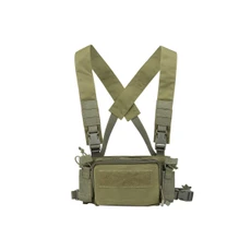 Code 11 D3CRM Tactical Chest Rig Vest, Green