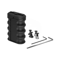 Atlas Custom Works 0-8 Multi-Angle Vertical Grip for KeyMod & M-LOK Rails, Black