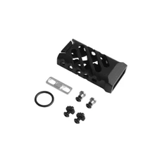 Atlas Custom Works M-LOK & KeyMod Type 2 Ultralight Short Vertical Grip 45, Black
