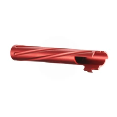 Golden Eagle Aluminum Spiral Outer Barrel for Tokyo Marui 5.1 Hi-Capas, Red