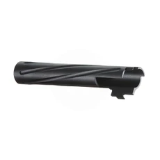 Golden Eagle Aluminum Spiral Outer Barrel for Tokyo Marui 4.3 Hi Capas, Black