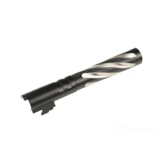Atlas Custom Works Tornado Aluminum Outer Barrel for Hi-Capa 5.1 w/ 11mm Threads, Black