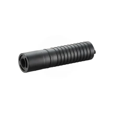 Atlas Custom Works DTKP Style Hexagon Type 1 Aluminum Mock Suppressor, 24mm CW, Black