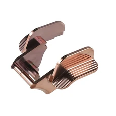 Atlas Custom Works Ambidextrous Shielded Thumb Safety for Tokyo Marui Hi-Capa GBB, Brown