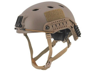 Lancer Tactical SpecOps Military Style NVG Helmet w/ Rails, Tan Lancer Tactical SpecOps Military Style NVG Helmet w/ Rails, Tan