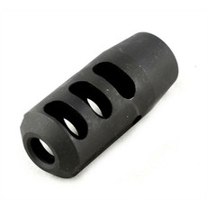Tactical Version 10 Steel Airsoft Flash Hider, 14mm CCW Threaded Tactical Version 10 Steel Airsoft Flash Hider, 14mm CCW Threaded