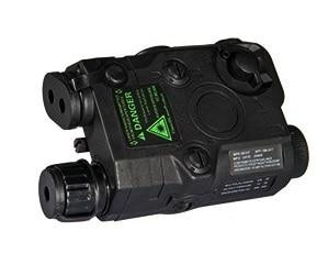Lancer Tactical PEQ-15 Battery Box w/ Built In Green Laser, Black Lancer Tactical PEQ-15 Battery Box w/ Built In Green Laser, Black