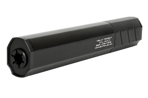 Helix Trident CNC Aluminum Mock Suppressor 14mm CW or CCW