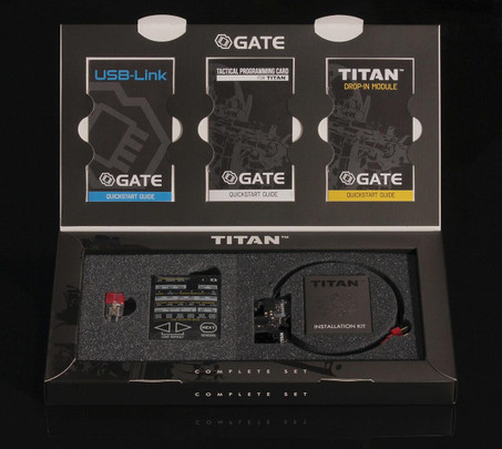 GATE TITAN Complete MOSFET and Programming Kit - Front Wired Version