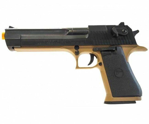 Desert Eagle Spring Pistol, Tan/Black