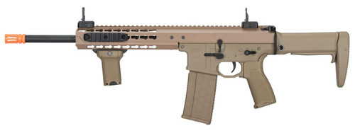 Lancer Tactical Warlord 10.5 Type A DMR Airsoft Rifle, Tan