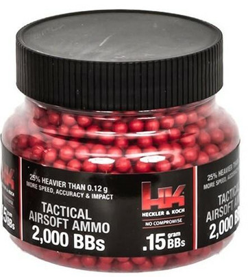 UMAREX HK 0.15g BBs, 2000 CT, Red