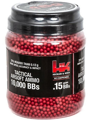 UMAREX HK 0.15g BBs, 10000 CT, Red