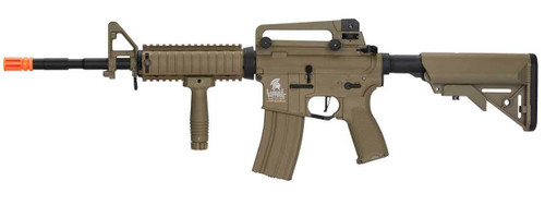 Lancer Tactical LT-04 M4 RIS Hybrid High FPS Airsoft Rifle, Tan