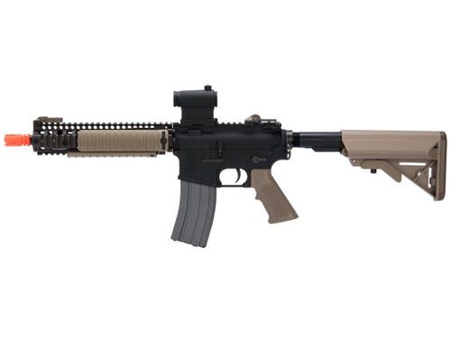 Cybergun Colt Licensed MK18 MOD1 Full Metal AEG Airsoft Rifle by VFC, Dark Earth