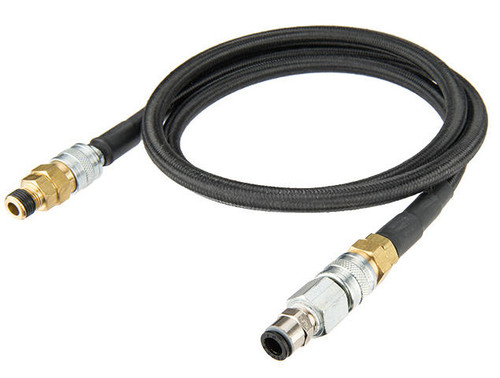 Redline Braided Hose and Self Healing Quick Disconnect Conversion Kit, Black