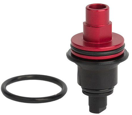 PolarStar HPA Fusion Engine Airsoft Low-Flow Poppet, Red/Black