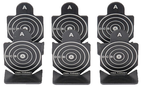 Metal Shooting Targets 447 Type A 6 Set