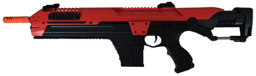 CSI S.T.A.R XR-5 Long Barrel Airsoft AEG Rifle, Red/Black