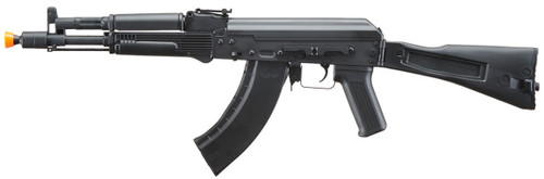Lancer Tactical x Kalashnikov USA Licensed SBR Airsoft AEG Rifle with Folding Stock, Black