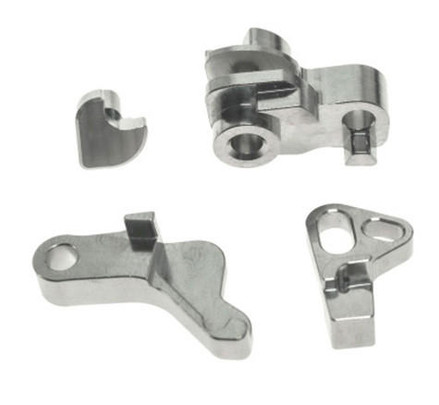 CowCow Technology CNC Stainless Steel Hammer Set for Action Army AAP-01 GBB  Airsoft Pistol, Silver