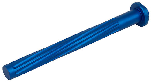 Airsoft Masterpiece Edge Custom "Twister" Guide Rod for 4.3 Hi Capas, Blue